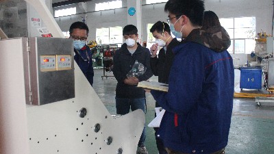 疫情后安捷倫首批客戶到訪，自動滾膠機非標合作已至定案階段