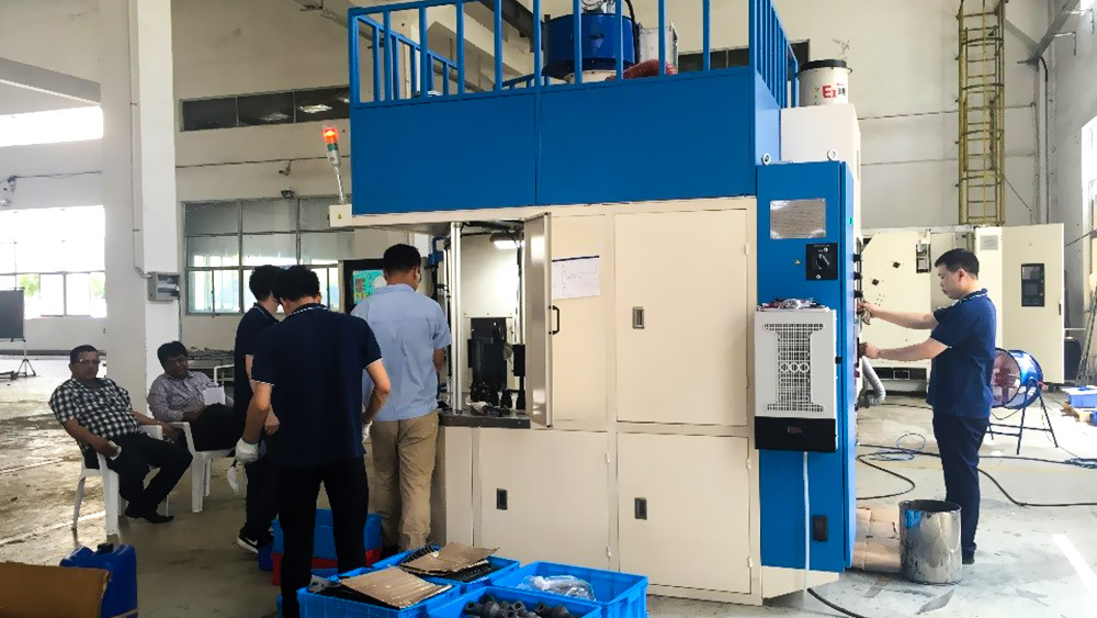 安捷倫滾噴機和噴膠機順利通過印度客戶驗收