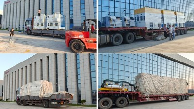 連發(fā)五臺(tái)！2臺(tái)滾涂機(jī)、3臺(tái)噴膠機(jī)同時(shí)發(fā)安徽橡塑客戶