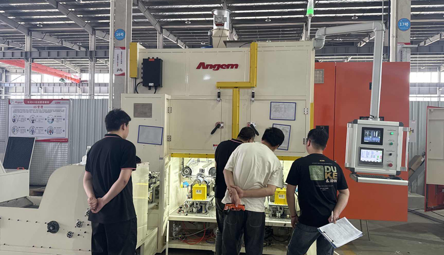 高效涂膠實力派！安徽老客戶再度牽手安捷倫，滾涂機驗收圓滿成功