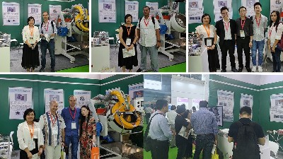 自動滾噴機(jī)驚艷亮相橡膠展！一文帶你看懂安捷倫精密機(jī)械