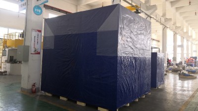 墨西哥、泰國客戶采購的安捷倫自動噴膠機正式打包發(fā)貨