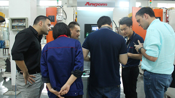 泰國客戶成功投入使用安捷倫襯套自動縮徑機設(shè)備