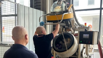 球狀產(chǎn)品噴涂新選擇！安捷倫自動(dòng)滾噴機(jī)獲浙江企業(yè)高度認(rèn)可